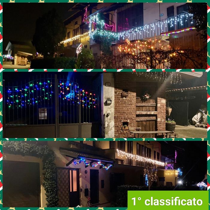 "Vesti a Natale il Tuo paese" a Benna, la premiazione sabato 18 gennaio