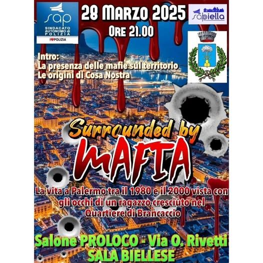 A Sala "Surrounded by Mafia", si racconta della vita a Palermo tra il 1980 e il 2000