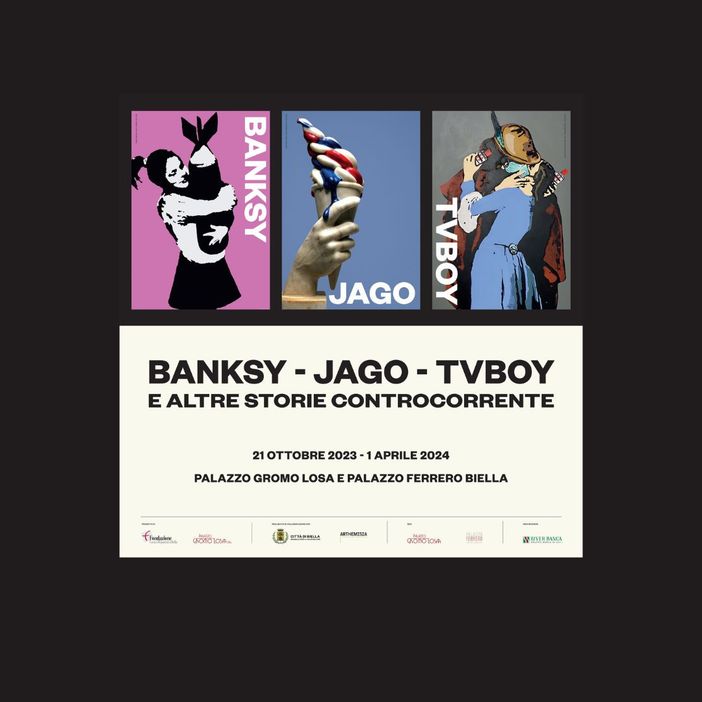 “Banksy, Jago, TvBoy e altre storie controcorrente”, domani l'inaugurazione