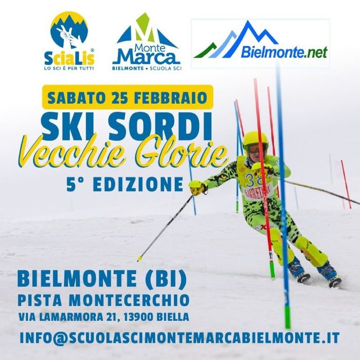 A Bielmonte torna Ski Sordi Vecchie Glorie