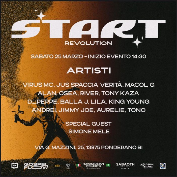 Start Revolution, a Ponderano il Rap Cristiano - Foto Start Revolution
