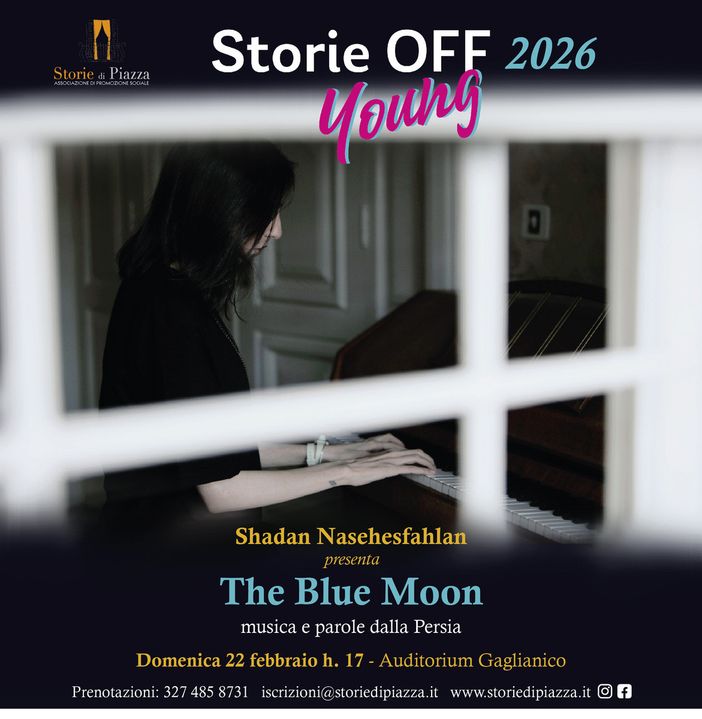 L’artista iraniana Shadan Naseh in concerto per Storie Off Young