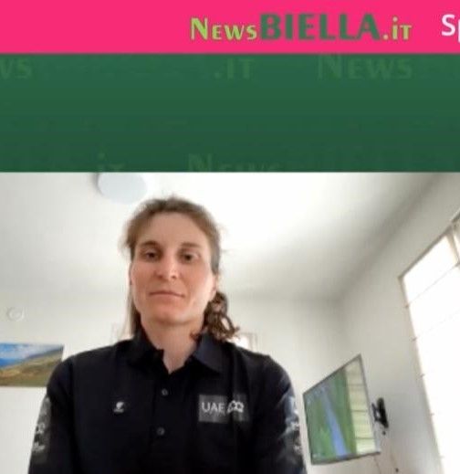 Elisa Longo Borghini sulla Biella-Champoluc VIDEO