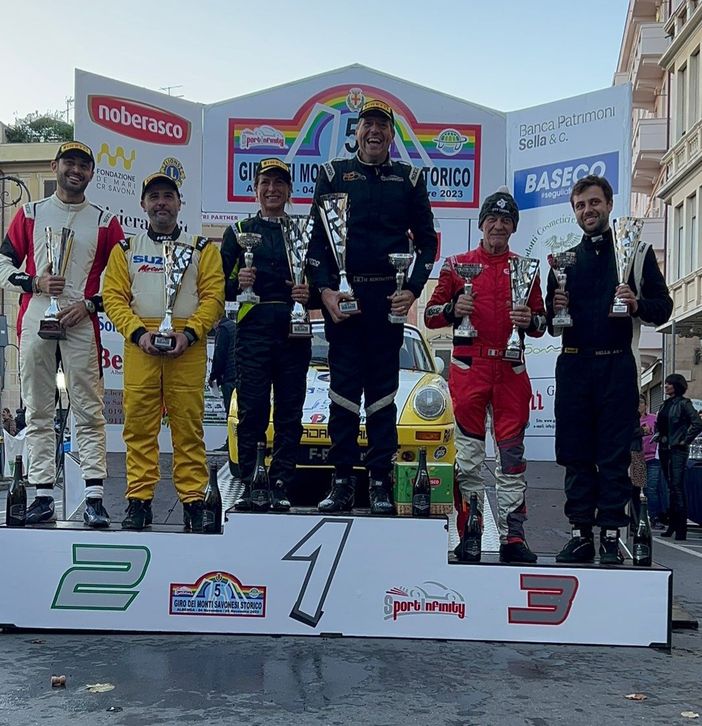 I risultati dei piloti Rally &amp; co al monti savonesi storico