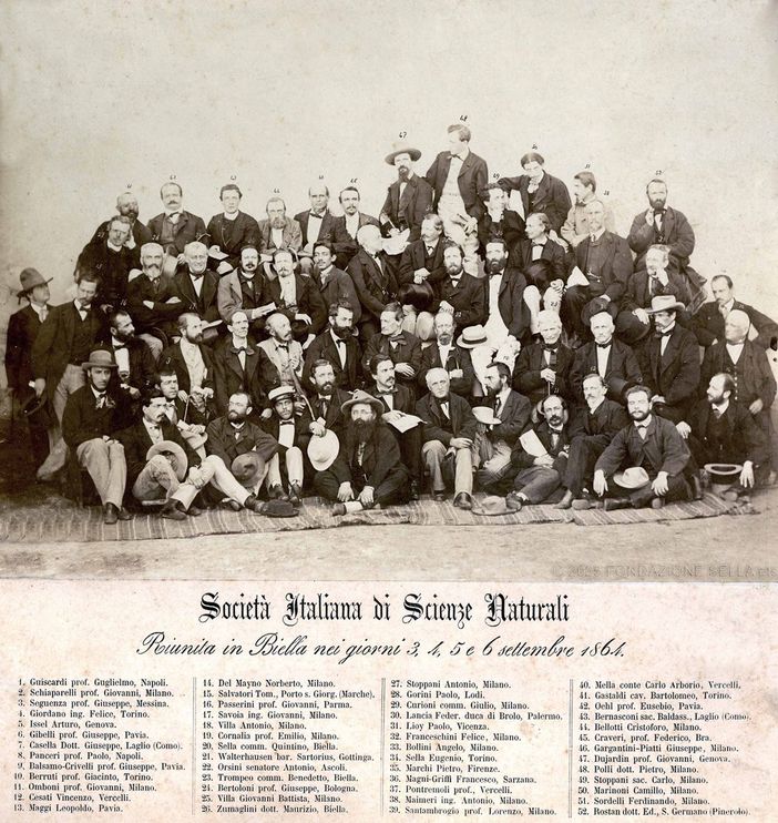 Storia di Biella nelle foto d'archivio: Società Italiana di Scienze Naturali - Copyright Fondazione Sella 2025. Storia di Biella nelle foto d'archivio: Società Italiana di Scienze Naturali - Copyright Fondazione Sella 2025.