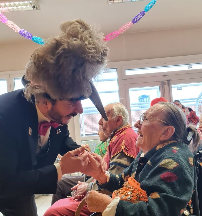 Il Carnevale è arrivato anche alla Rsa Oasi di Chiavazza