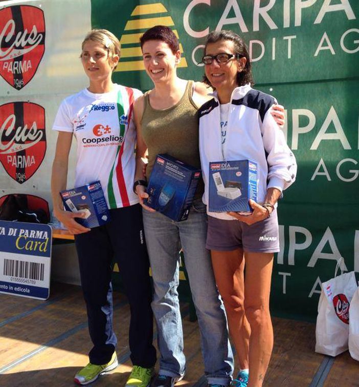 Lara Giardino sul podio a Parma