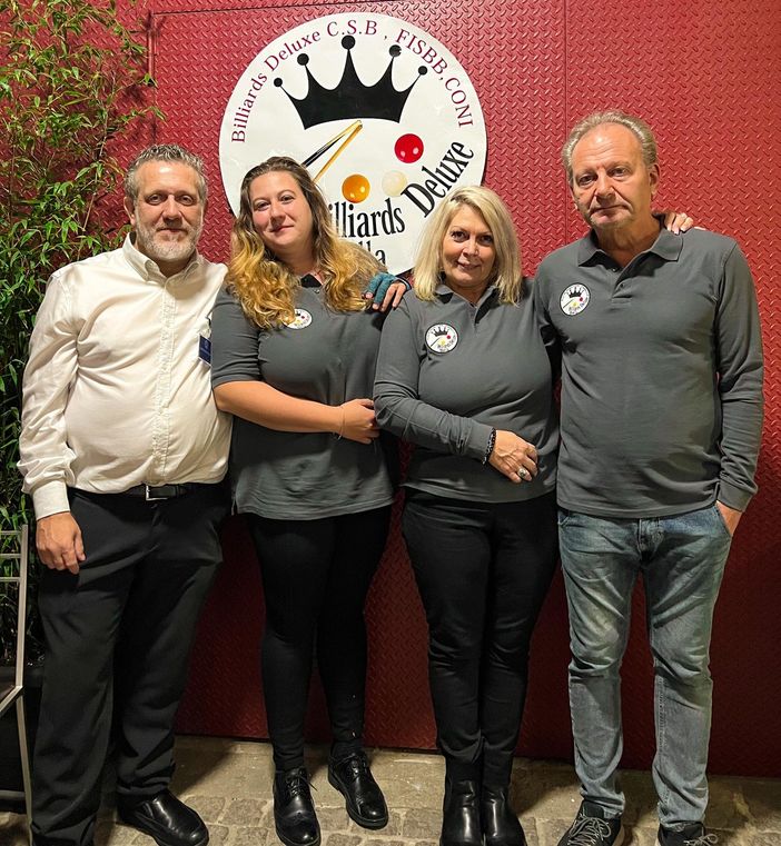 Da sinistra Clarichetti (Master e Direttore di gara),
