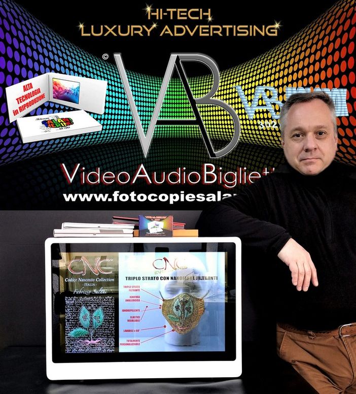 Nasce il primo Biglietto da Visita Elettronico: Il creatore è il biellese Fabrizio Salani VIDEO