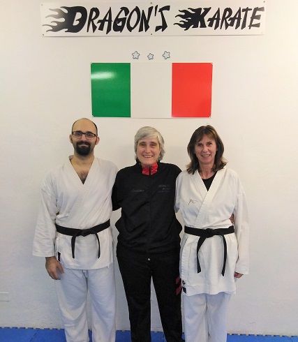 Nella foto da sinistra: Marchisio Matteo, il Maestro Arpone Palma e Lovison Cinzia