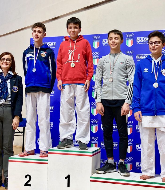 Karate, il 15enne Christian Spilinga è campione regionale