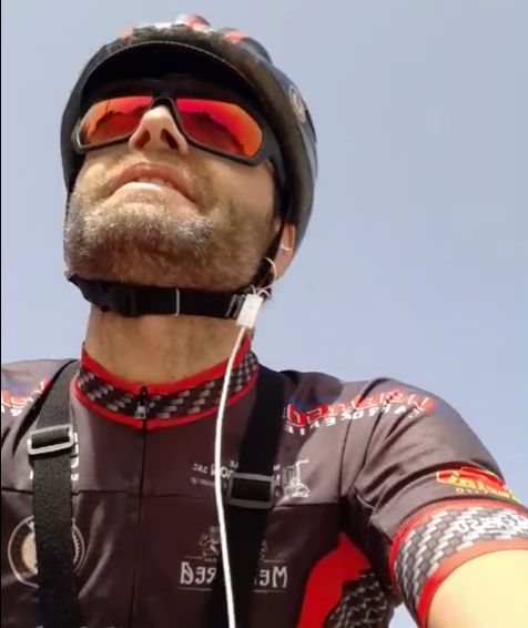 Sandro Guerrini attraversa l’Italia in sella per la quinta volta Sandro Guerrini attraversa l’Italia in sella per la quinta volta