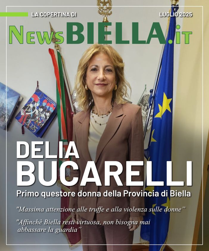 Delia Bucarelli, da quasi un anno alla guida della Questura di Biella: “Massima attenzione a truffe e violenza sulle donne”