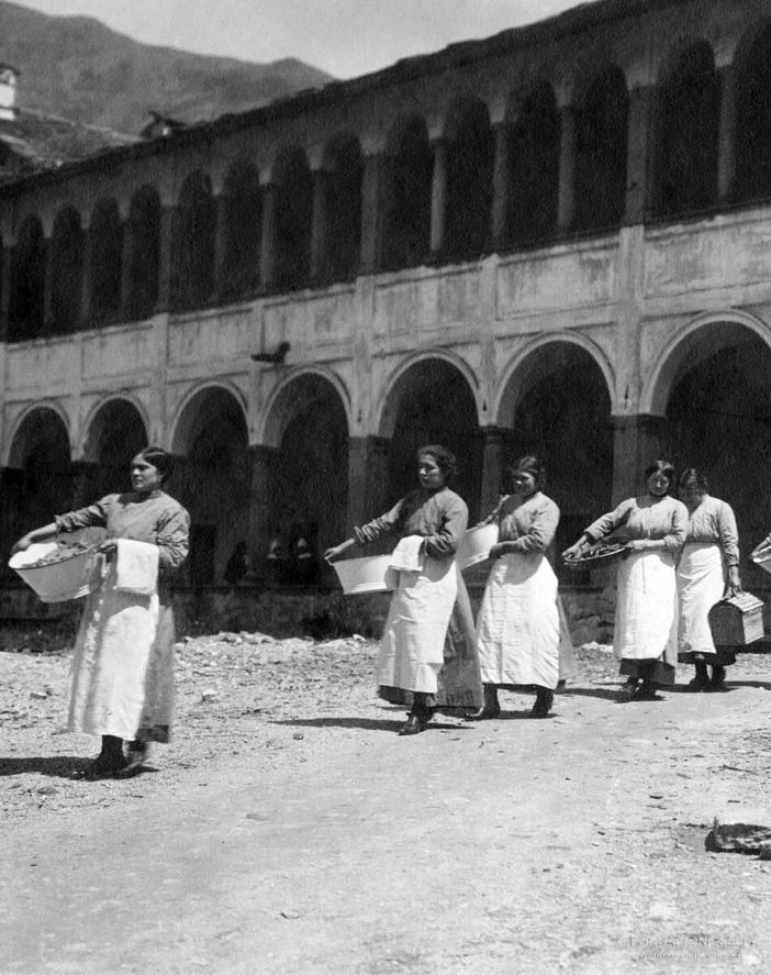 Oropa, frammenti di vita nelle foto d'archivio - Copyright Fondazione Sella 2025