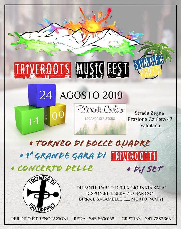 Foto profilo FB Triveroots Music Fest Foto profilo FB Triveroots Music Fest