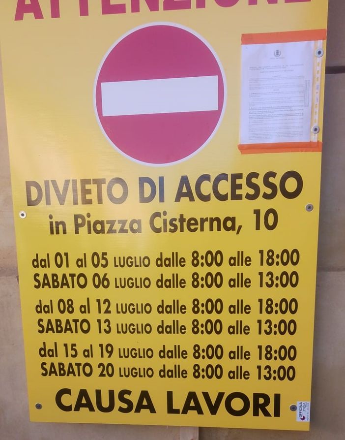 Piazzo, attenzione alla viabilità. Da lunedì senso unico in via Avogadro Piazzo, attenzione alla viabilità. Da lunedì senso unico in via Avogadro