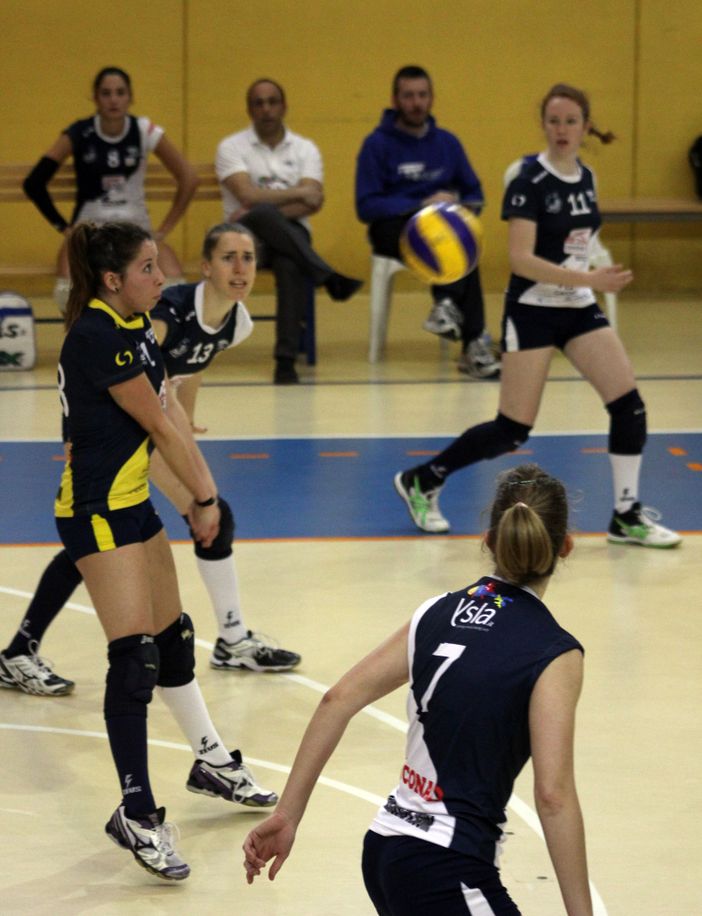 Volley D femminile - Ultima partita dell'anno per il Cacciati Teamvolley