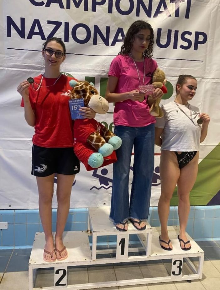 Nuoto sincronizzato: Beatrice Lanzo vince l'argento ai campionati nazionali
