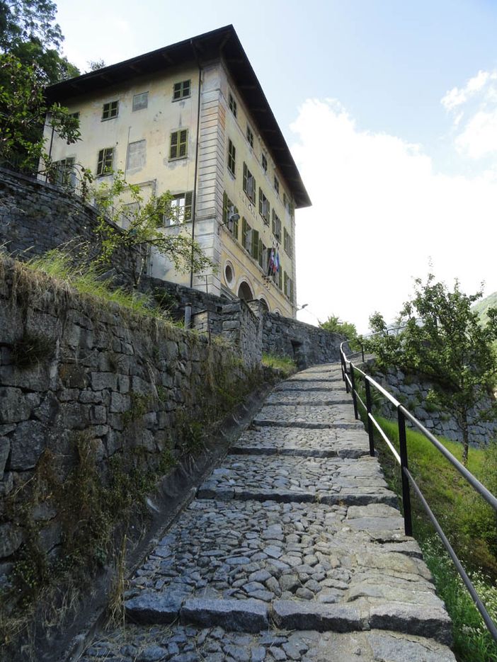 Nell'immagine di Giuliano Fighera, uno scorcio di San Paolo Cervo