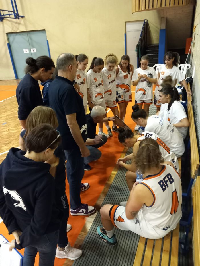 Basket femminile: Vittoria al cardiopalma per la BFB Basket femminile: Vittoria al cardiopalma per la BFB