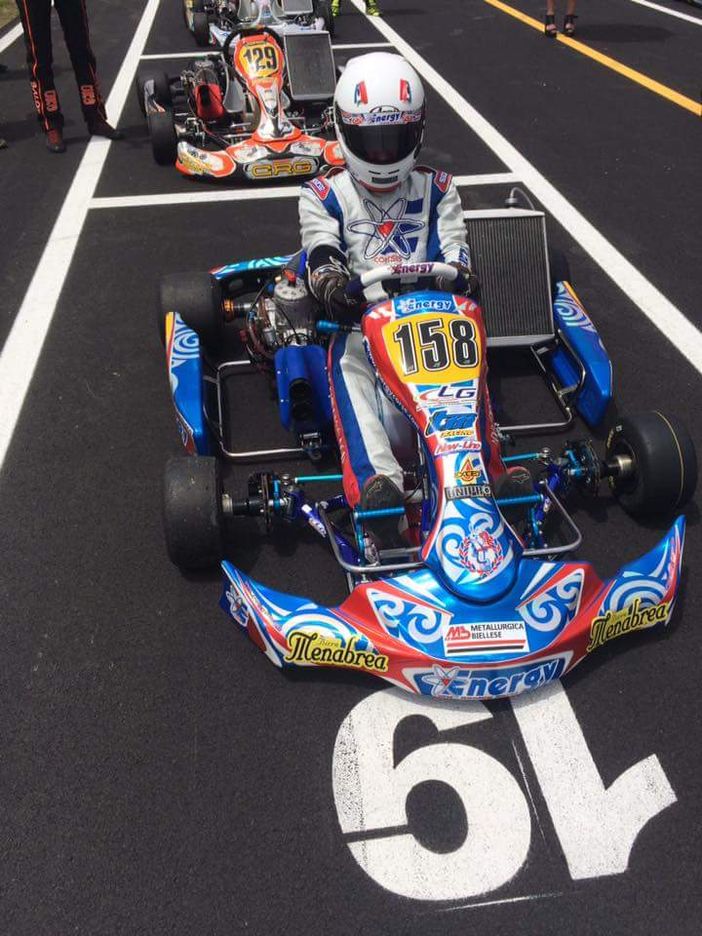 Kart: Stefano Cucco si migliora a Sarno
