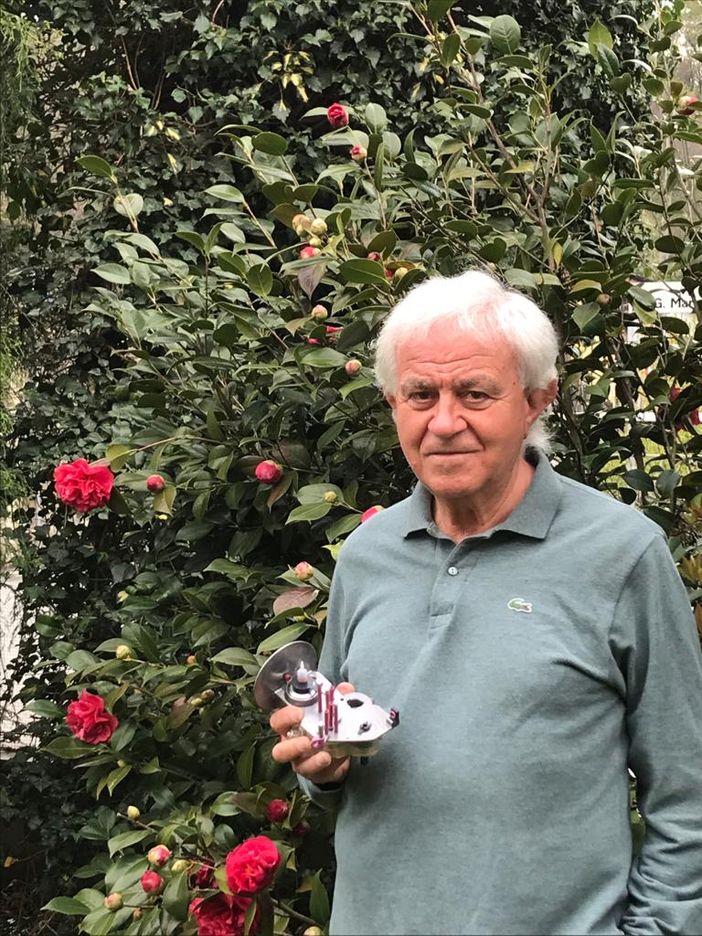 L'ingegner Mario Gallo - Foto Mario Gallo