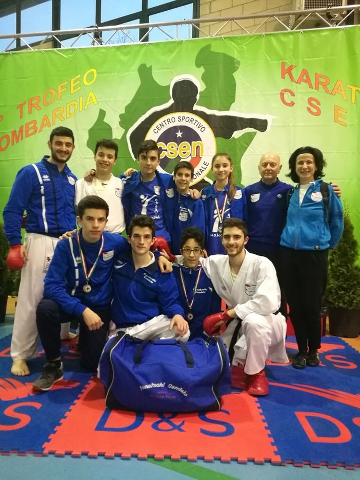 Karate: Doppio oro in Lombardia per il team Funakoshi