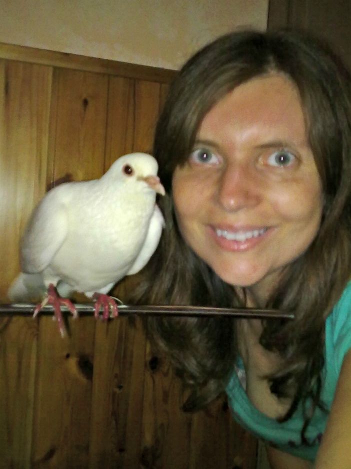 "Selfie" con colomba