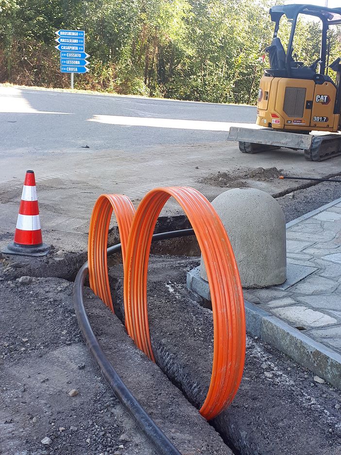 Casapinta al passo con l'innovazione: in arrivo la fibra ottica