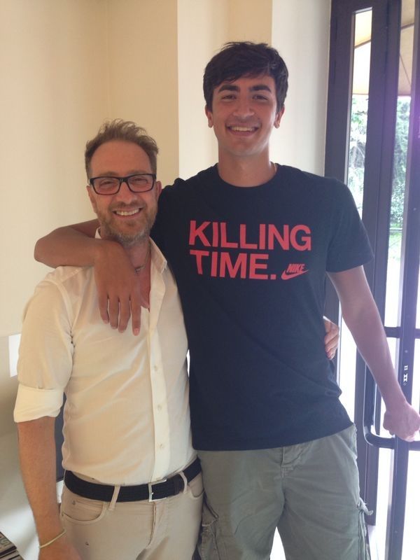 Basket - Laganà a Biella per un saluto