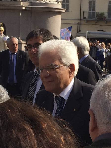 Canale Cavour compie 150 anni, Sergio Mattarella in visita a Vercelli Canale Cavour compie 150 anni, Sergio Mattarella in visita a Vercelli