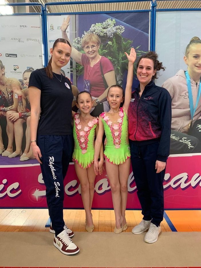 Rhythmic School alla prima prova del regionale FGI Silver LB: circa 400 atlete.