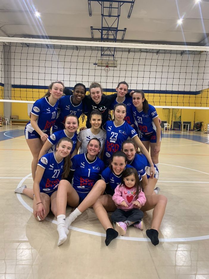 Pallavolo: Botalla Formaggi TeamVolley a segno con San Rocco (3-1)