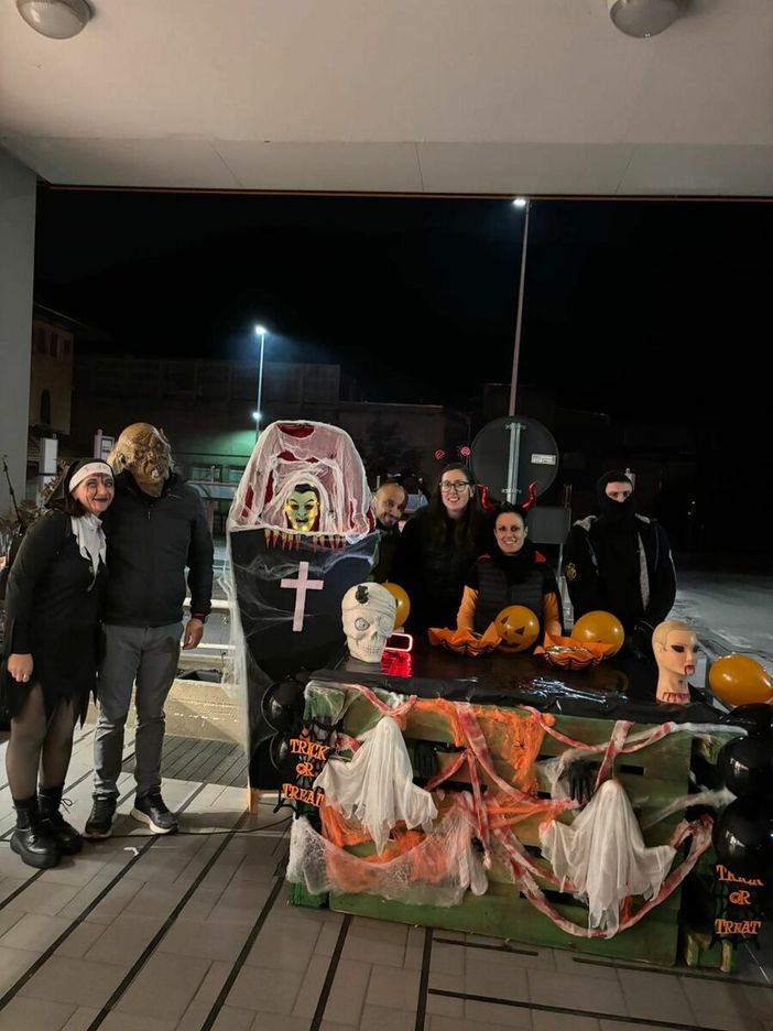 Scenari da brividi a Valle Mosso per la notte di Halloween FOTO