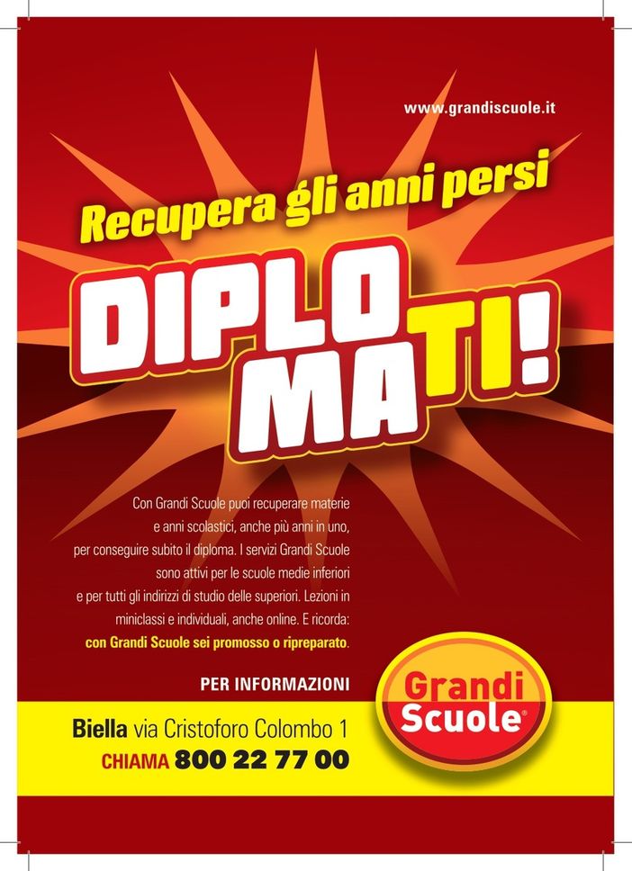 Con Grandi Scuole raggiungi il traguardo del diploma.