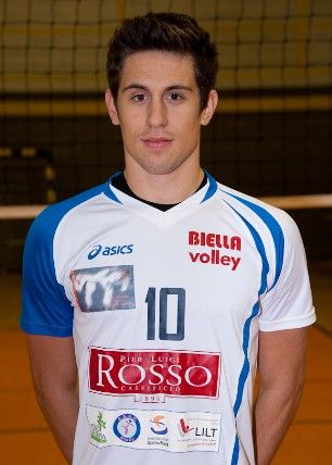 Tommaso Grosso, palleggiatore del Biella Volley