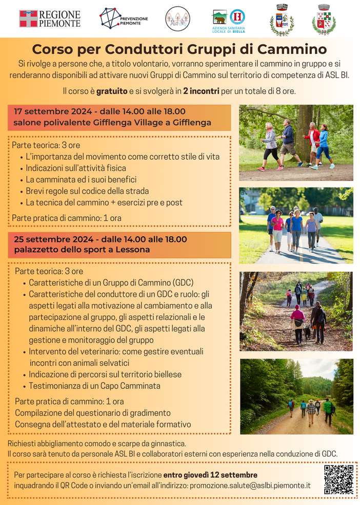 Gruppi di Cammino: iscrizioni aperte per diventare Conduttori Gruppi di Cammino: iscrizioni aperte per diventare Conduttori