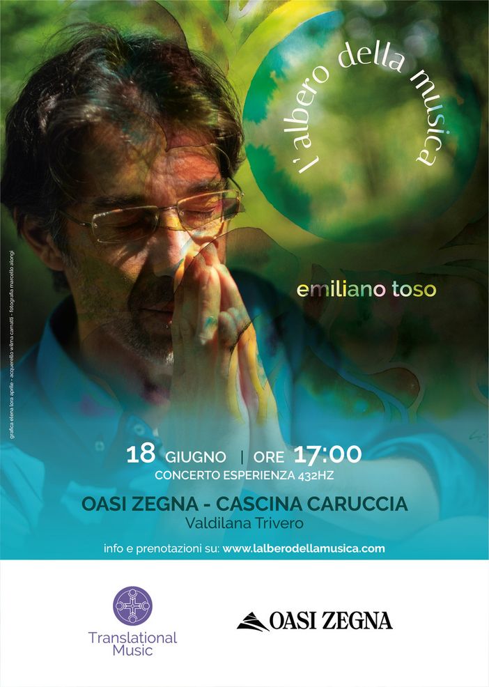 La musica a 432 Hertz di Emiliano Toso all'Oasi Zegna La musica a 432 Hertz di Emiliano Toso all'Oasi Zegna