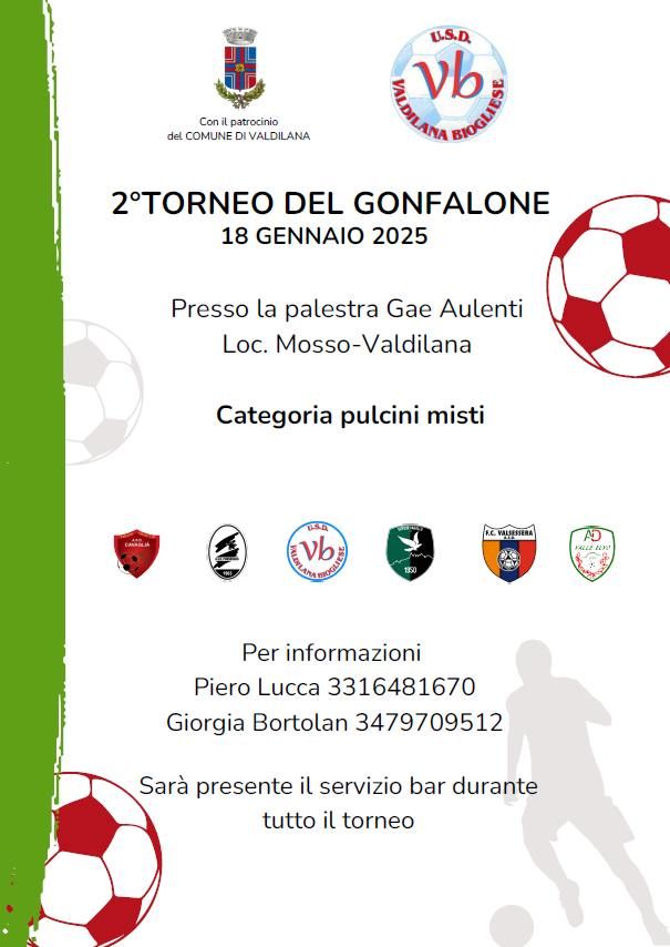 La locandina del Trofeo del Gonfalone La locandina del Trofeo del Gonfalone