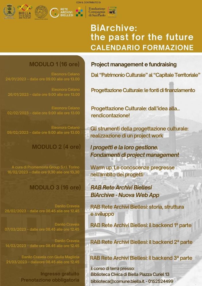 progetto biella