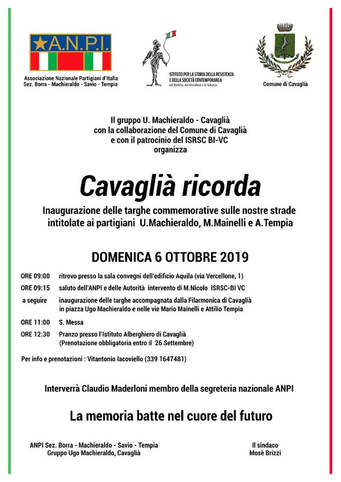 Foto ANPI Cavaglià