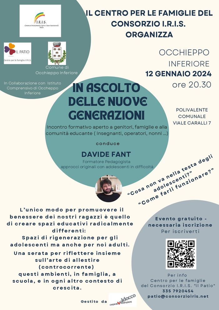 Adolescenza, “Di Comune in Comune” si sposta a Occhieppo Inferiore e a Mongrando