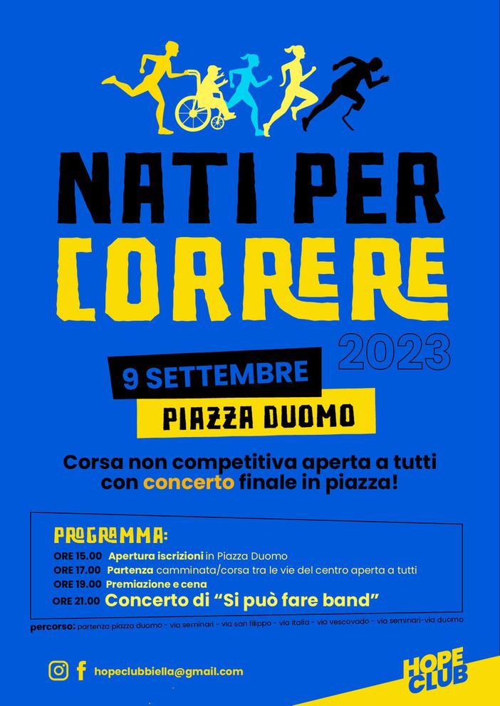 "Nati per Correre" è alla 4° edizione con tante novità