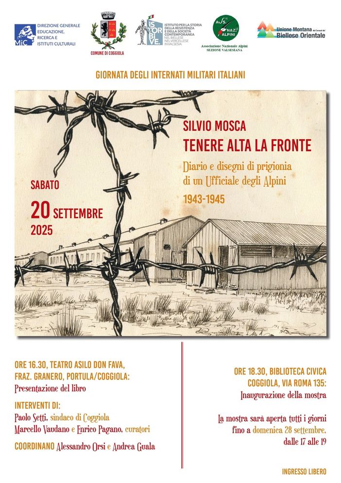 Giornata degli internati militari italiani: doppio appuntamento a Coggiola Giornata degli internati militari italiani: doppio appuntamento a Coggiola
