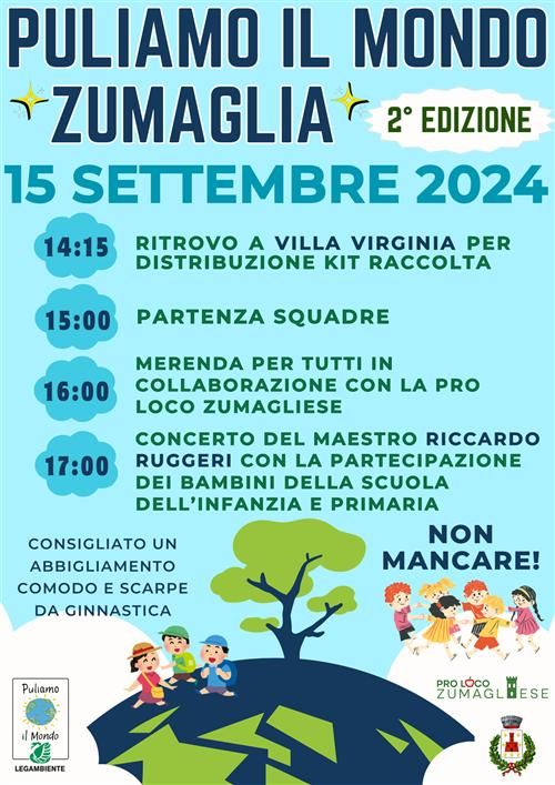 "Puliamo il mondo" a Zumaglia