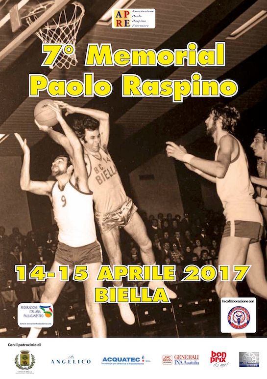 Biella: Il basket under 16 si sfida al Memorial Paolo Raspino Biella: Il basket under 16 si sfida al Memorial Paolo Raspino