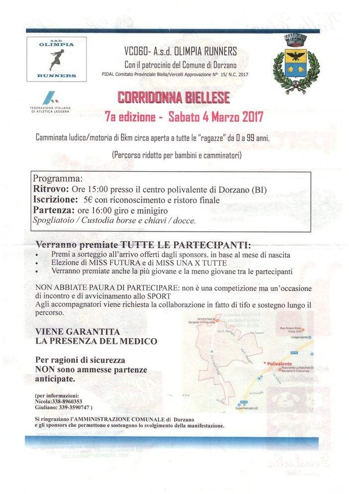 Le corse della settimana dal 27 febbraio al 5 marzo Le corse della settimana dal 27 febbraio al 5 marzo
