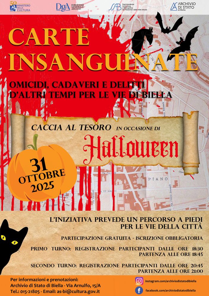 Una caccia al tesoro tra le vie della città  alla ricerca di delitti e misteri d’altri tempi