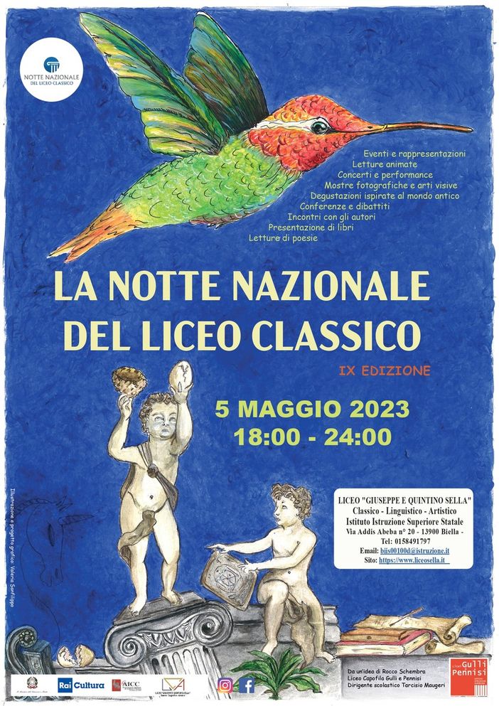 Al Liceo Classico “G. e Q. Sella” torna "La notte del Classico" Al Liceo Classico “G. e Q. Sella” torna "La notte del Classico"
