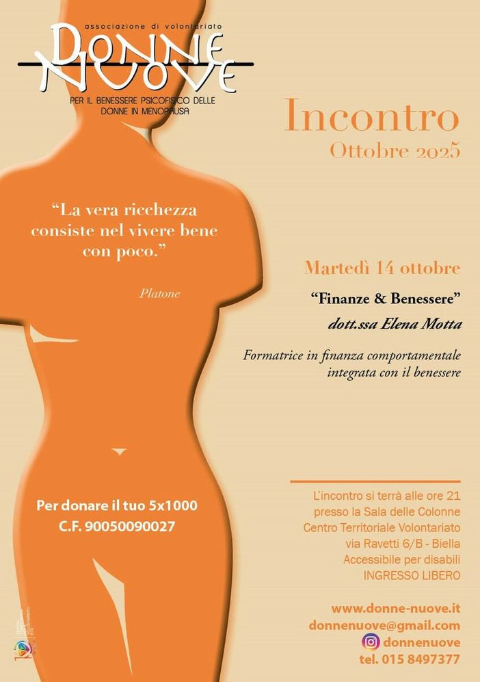 Donne Nuove, un nuovo appuntamento